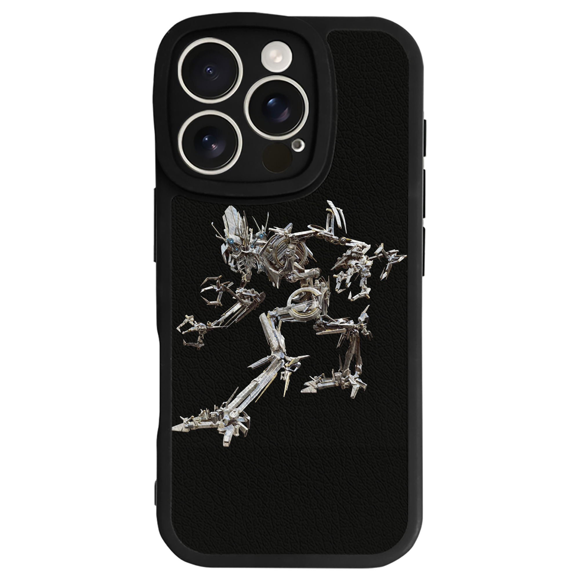 （画像用） Transformers トランスフォーマー 【iPhone 16シリーズ対応】シリコンスマホケース（レザー調） 材質：シリコン